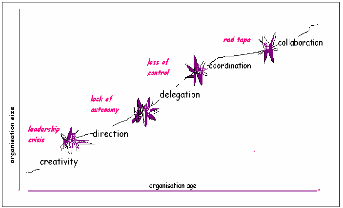 5 stage growth model of Toyota