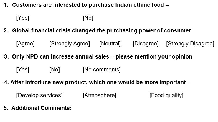 Section C: (design to know employees’ view)